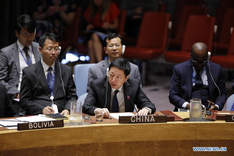 UN-SECURITY COUNCIL-OPEN DEBATE-NICARAGUA-CHINA-REPRESENTATIVE