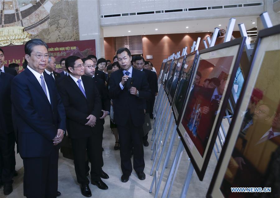 CHINA-VIETNAM-ZHAO LEJI-VISIT