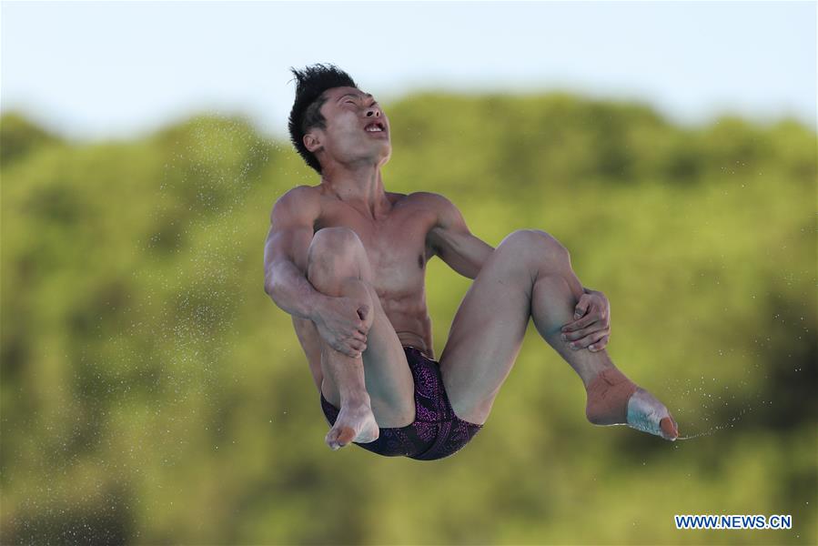 (SP)ITALY-NAPLES-SUMMER UNIVERSIADE-DIVING-MEN'S 3M SPRINGBOARD