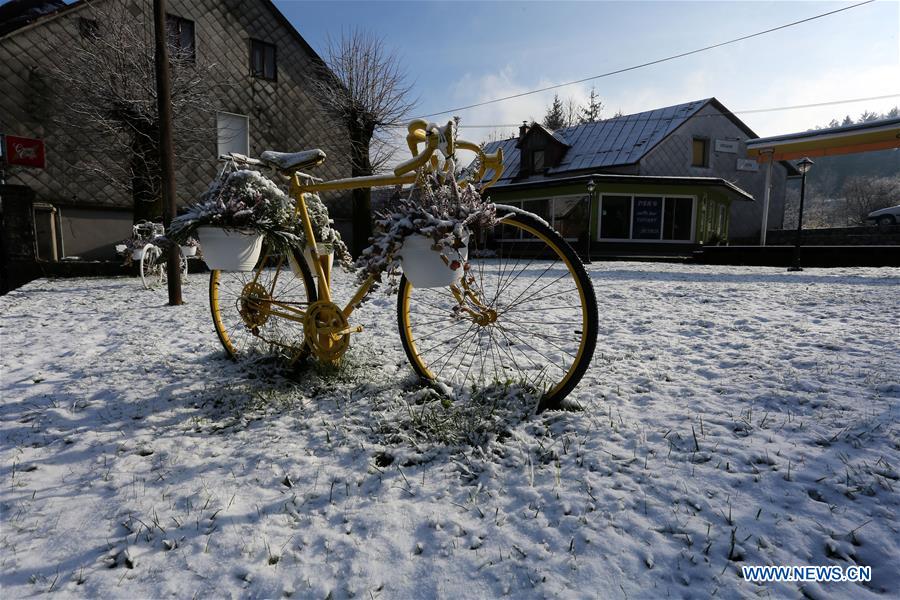 CROATIA-DELNICE-SNOW