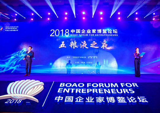 2018中國(guó)企業(yè)家博鰲論壇&ldquo;五糧液之夜&rdquo;