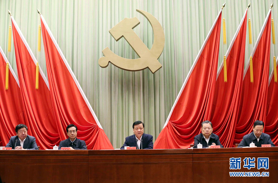 11月14日，中共中央黨校在北京舉行2016年秋季學(xué)期第二批入學(xué)學(xué)員開學(xué)典禮。中共中央政治局常委、中央黨校校長劉云山出席并講話。新華社記者 劉衛(wèi)兵 攝