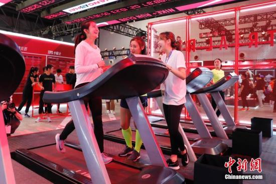 資料圖：健身中的人們。<a target='_blank' ><p  align=