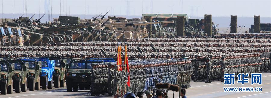 （新華全媒頭條·強軍思想引領新征程·圖文互動）（7）那一刻，我們光榮接受檢閱