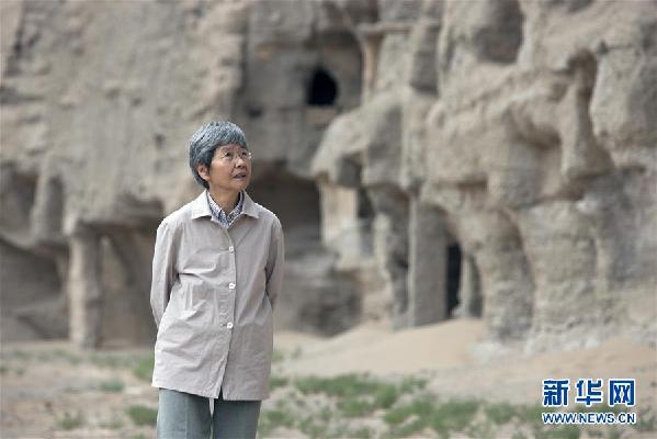 (愛國情 奮斗者·圖文互動)(2)似水如沙久相伴——記敦煌研究院名譽院長樊錦詩