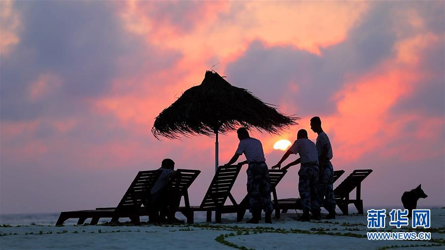 （壯麗70年&middot;奮斗新時(shí)代&middot;新華全媒頭條&middot;圖文互動(dòng)）（9）&ldquo;你在我的航程上，我在你的視線里&rdquo;&mdash;&mdash;走進(jìn)海軍西沙中建島官兵的五彩世界