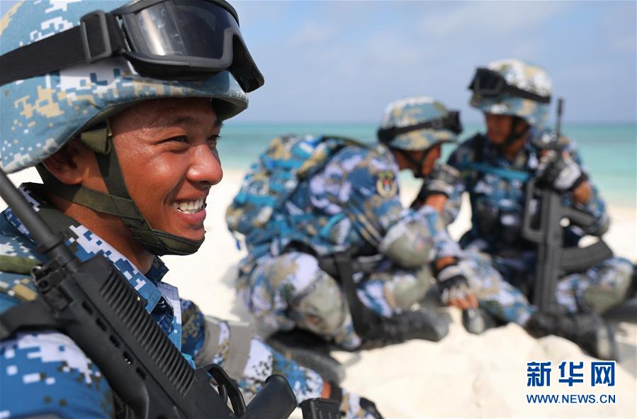 （壯麗70年&middot;奮斗新時代&middot;新華全媒頭條&middot;圖文互動）（6）&ldquo;你在我的航程上，我在你的視線里&rdquo;&mdash;&mdash;走進(jìn)海軍西沙中建島官兵的五彩世界