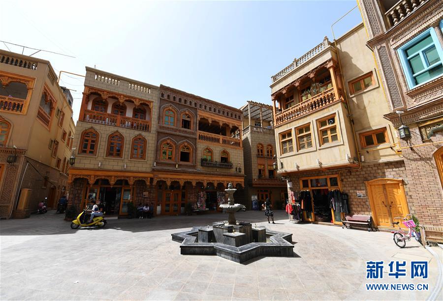 (決戰(zhàn)決勝脫貧攻堅(jiān)·聚焦“三區(qū)三州”·圖文互動)(9)“古老”和田展現(xiàn)新時尚