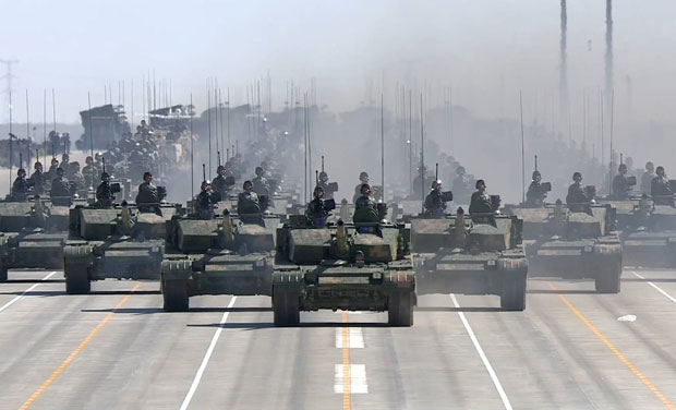 沙場點兵！建軍90周年閱兵MV來了