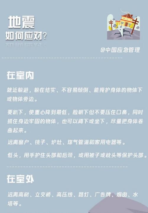 地震如何應(yīng)對？