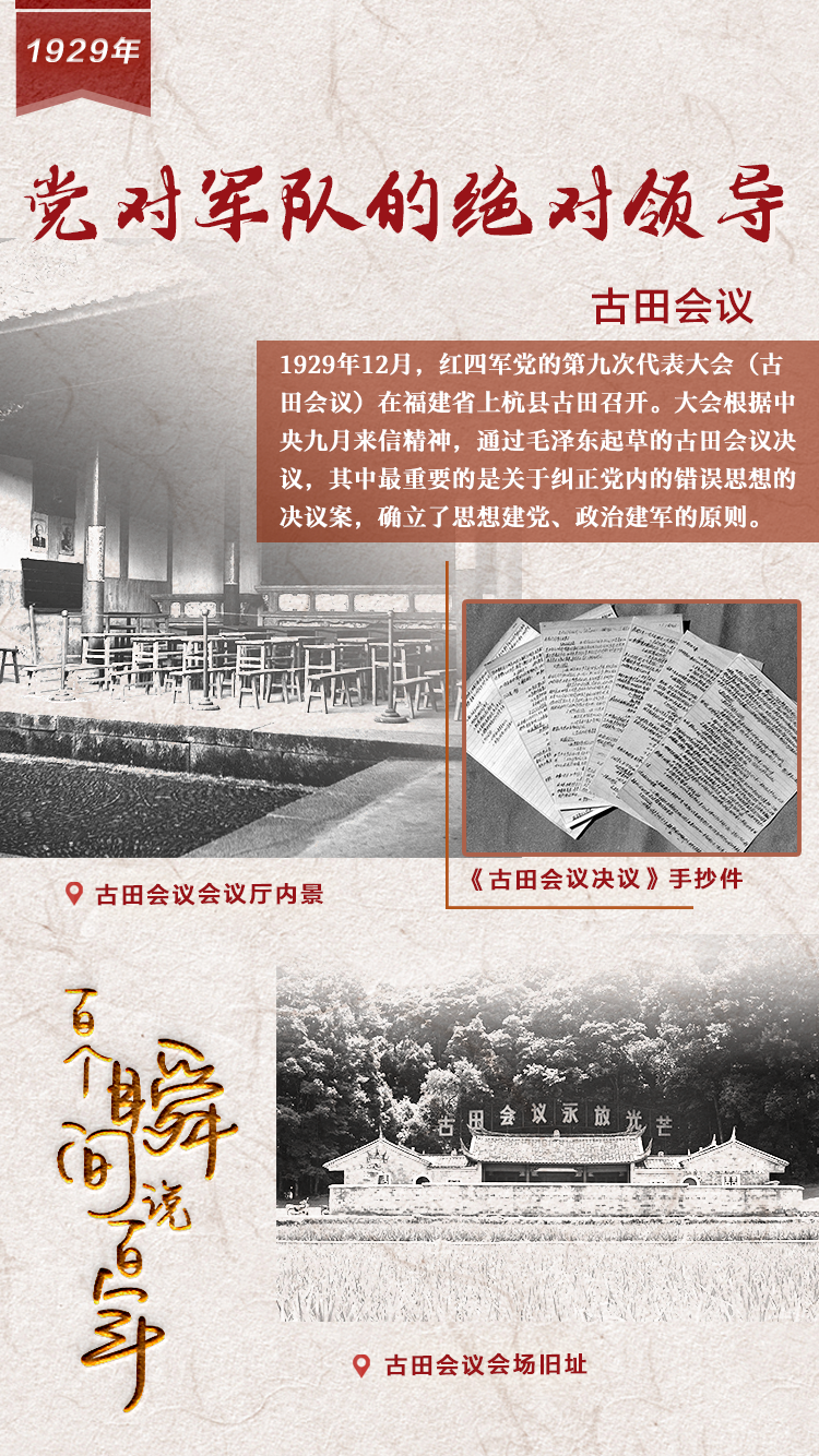 1929，黨對軍隊的絕對領(lǐng)導