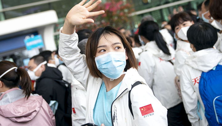 揮別武漢，她又回到“紅區(qū)”