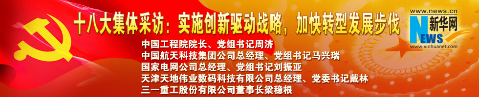 十八大集體采訪：實施創(chuàng)新驅(qū)動戰(zhàn)略，加快轉(zhuǎn)型發(fā)展步伐