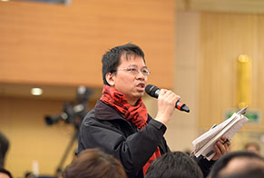 臺灣工商時(shí)報(bào)記者提問