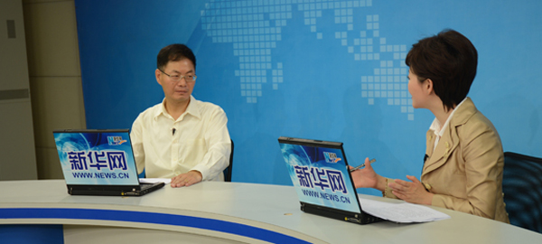 中國人民大學金融學院副院長趙錫軍做客新華網(wǎng)接受專訪