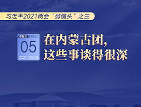 習(xí)近平2021兩會&ldquo;微鏡頭&rdquo;之三 3月5日 在內(nèi)蒙古團，這些事談得很深