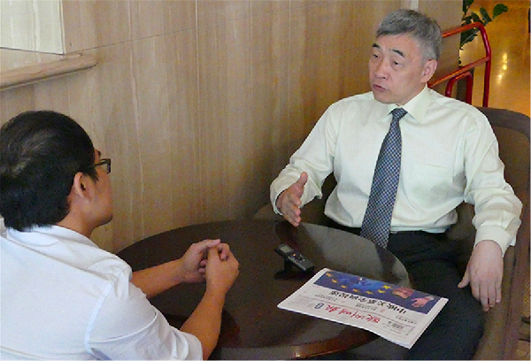 《歐洲時(shí)報(bào)》專訪駐比大使曲星:中比中歐合作承上啟下