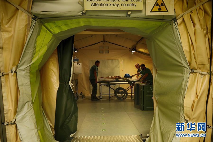 （國際&middot;圖文互動）（1）&ldquo;共同的理念，讓合作更深入更順暢&rdquo;&mdash;&mdash;走進中德&ldquo;聯(lián)合救援-2019&rdquo;衛(wèi)勤實兵聯(lián)合演習德方野戰(zhàn)二級醫(yī)院