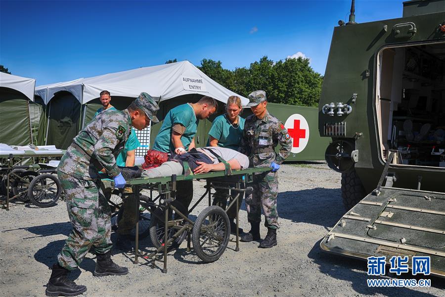 （國際&middot;圖文互動）（6）&ldquo;共同的理念，讓合作更深入更順暢&rdquo;&mdash;&mdash;走進中德&ldquo;聯(lián)合救援-2019&rdquo;衛(wèi)勤實兵聯(lián)合演習德方野戰(zhàn)二級醫(yī)院