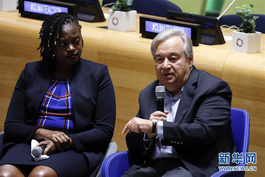 (國際·圖文互動)(1)古特雷斯:青年人參與對推動氣候行動至關(guān)重要