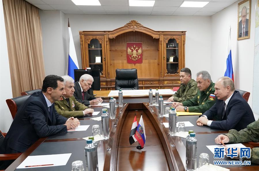 (國際)(1)俄羅斯總統普京訪問敘利亞