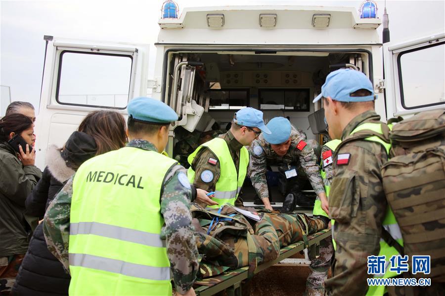 （國(guó)際&middot;圖文互動(dòng)）（1）中國(guó)赴黎維和部隊(duì)首次參加聯(lián)黎部隊(duì)航空救援演習(xí)