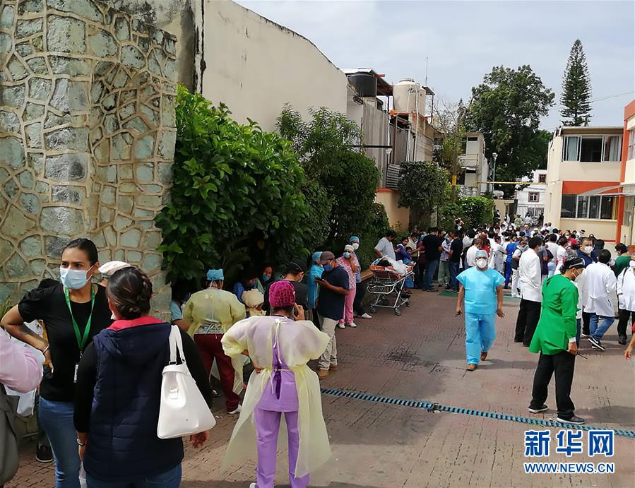 (國(guó)際)(3)墨西哥南部發(fā)生7.5級(jí)地震 至少一人死亡