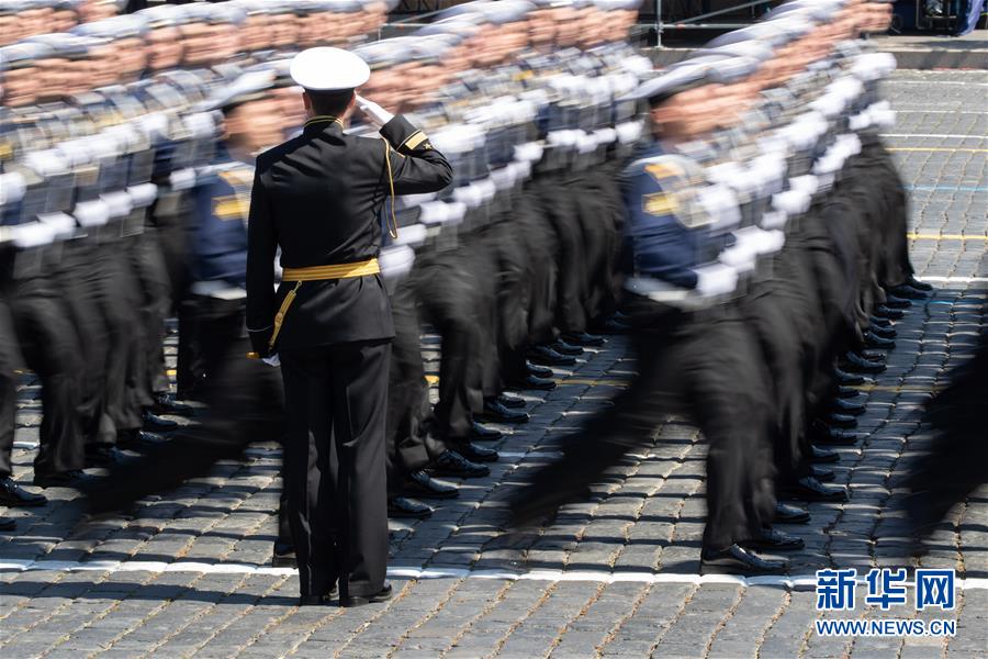 (國際)(5)俄羅斯隆重舉行紀念衛(wèi)國戰(zhàn)爭勝利75周年閱兵式