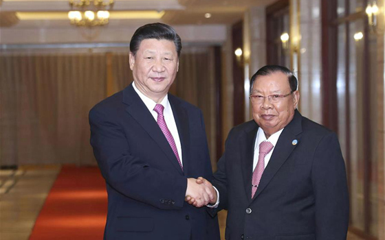 習(xí)近平再次會(huì)見(jiàn)老撾人民革命黨中央委員會(huì)總書(shū)記、國(guó)家主席本揚(yáng)
