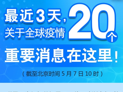 【圖解】最近3天，關(guān)于全球疫情20個重要消息在這里！