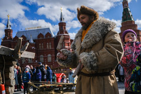 俄羅斯歡慶&ldquo;謝肉節(jié)&rdquo;